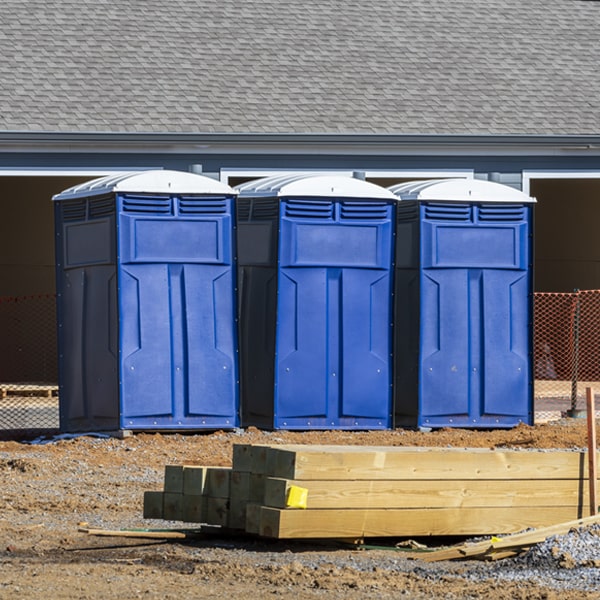 how do i determine the correct number of portable toilets necessary for my event in Grace City